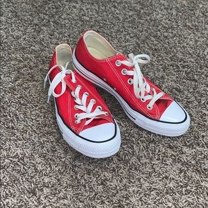 Red converse